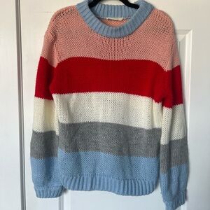 Colorful Striped Sweater